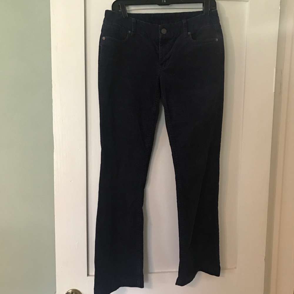 JCrew Dark Blue Corduroy Pants